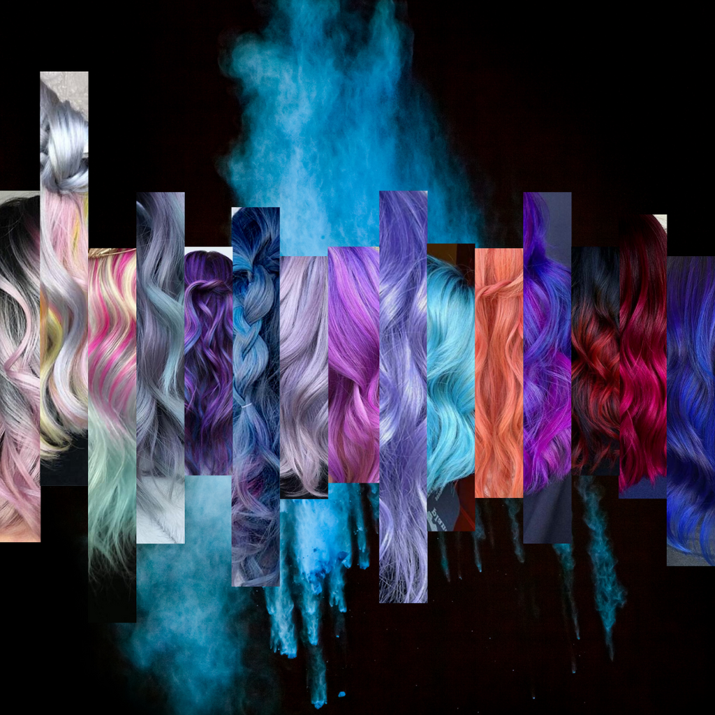Blue Hair Color Chart