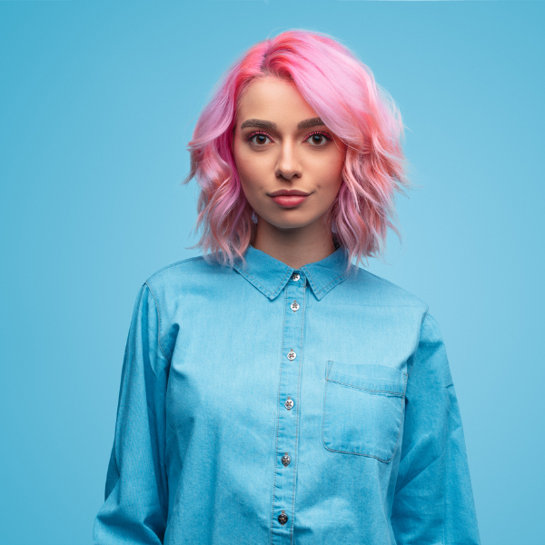Pastel Cotton Candy Pink