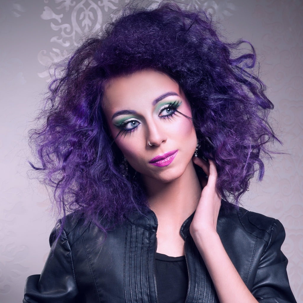 Blackberry Violet Hair - A Fun New Look That’s Perfect For Brunettes and Blondes.