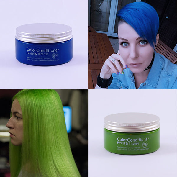 Intense Royal Blue + Intense Lush Green Bundle (400 ml)