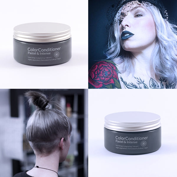 Pastel Silver Gray + Intense Ash Silver Bundle (400 ml)
