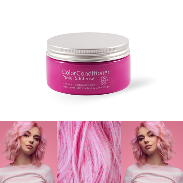 Pastel Cotton Candy Pink Hair Color, Damage-free Hair Dye 200 Ml -   Canada
